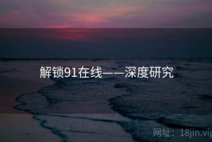 解锁91在线——深度研究
