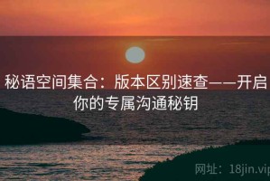 秘语空间集合：版本区别速查——开启你的专属沟通秘钥