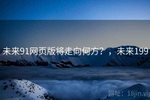 未来91网页版将走向何方？，未来199