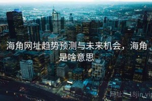 海角网址趋势预测与未来机会，海角是啥意思