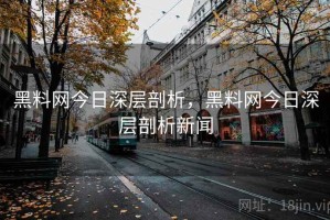 黑料网今日深层剖析，黑料网今日深层剖析新闻