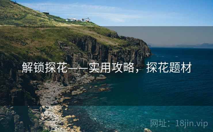 解锁探花——实用攻略，探花题材