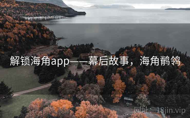 解锁海角app——幕后故事，海角鹡鸰